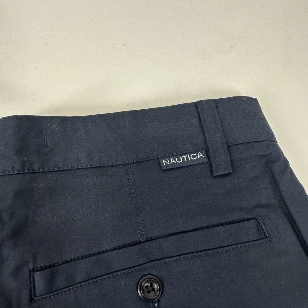 Nautica Clipper Men's Navy Chino‎ Shorts 10